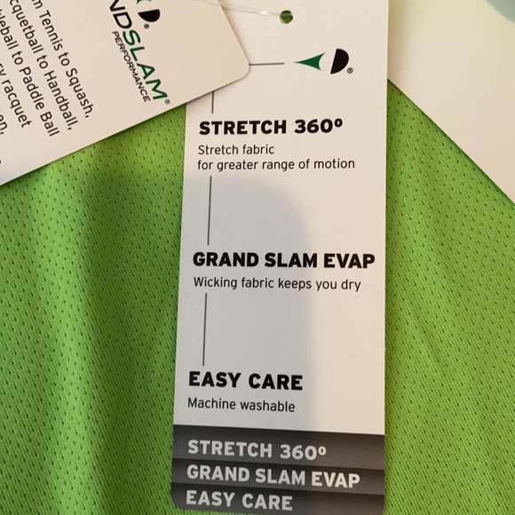 GrandSlam Performance Short Sleeve Tee Shirt - Picture 5 of 6